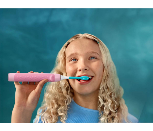 Philips Sonicare Szczoteczka soniczna for Kids Smart HX6600/11 (różowa) - 1574074 - zdjęcie 3